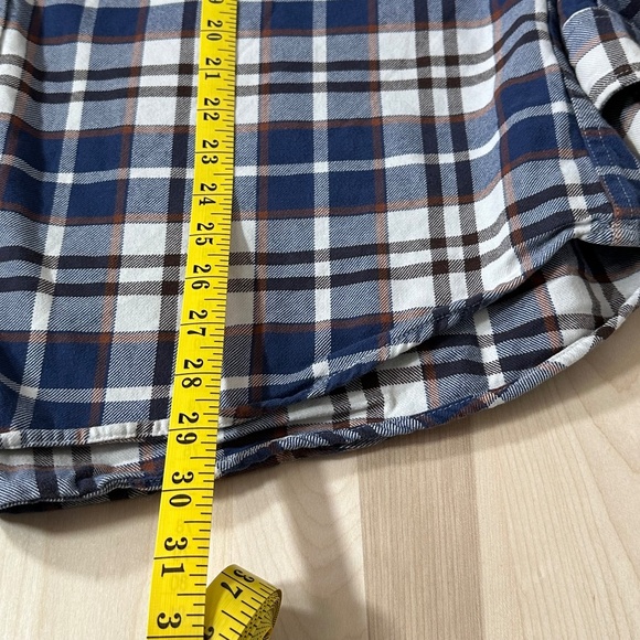 EUC Eddie Bauer Plaid Button-up Men's Shirt Relaxed Fit Large - Picture 4 of 6